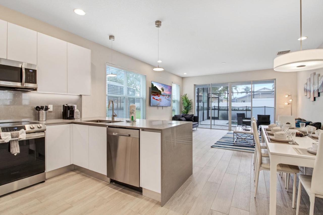 Modern Townhouse Near Disney With Heated Pool Orlando Eksteriør billede
